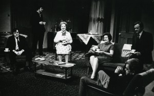 A scene from the 1969 Royal Court production of David Storey's In Celebration, directed by Lindsay Anderson.