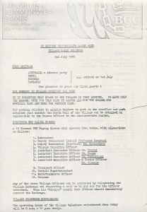 British Commonwealth Games 1970 Newsletter