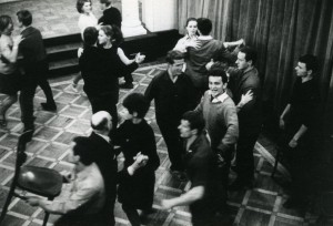 A scene from The Singing Lesson, a film made by Lindsay Anderson in Warsaw in 1967.